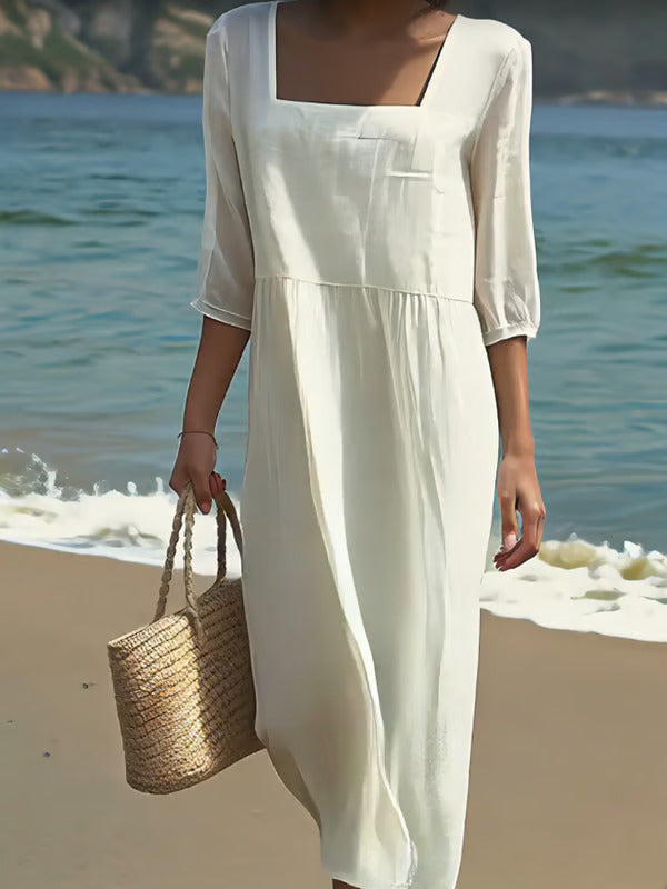 Robe à motifs floraux