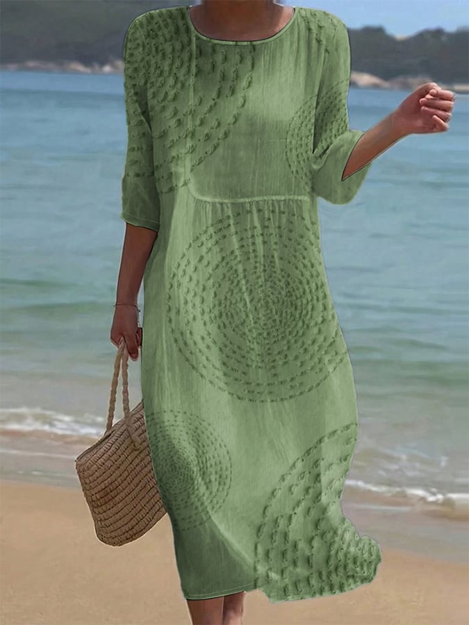 Robe avec motif floral