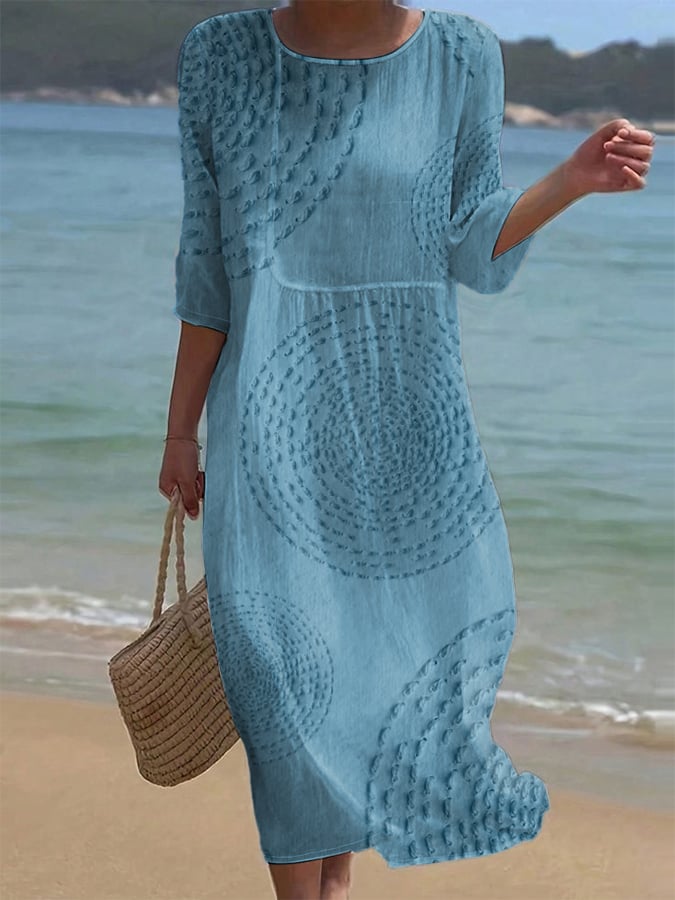 Robe à motifs floraux