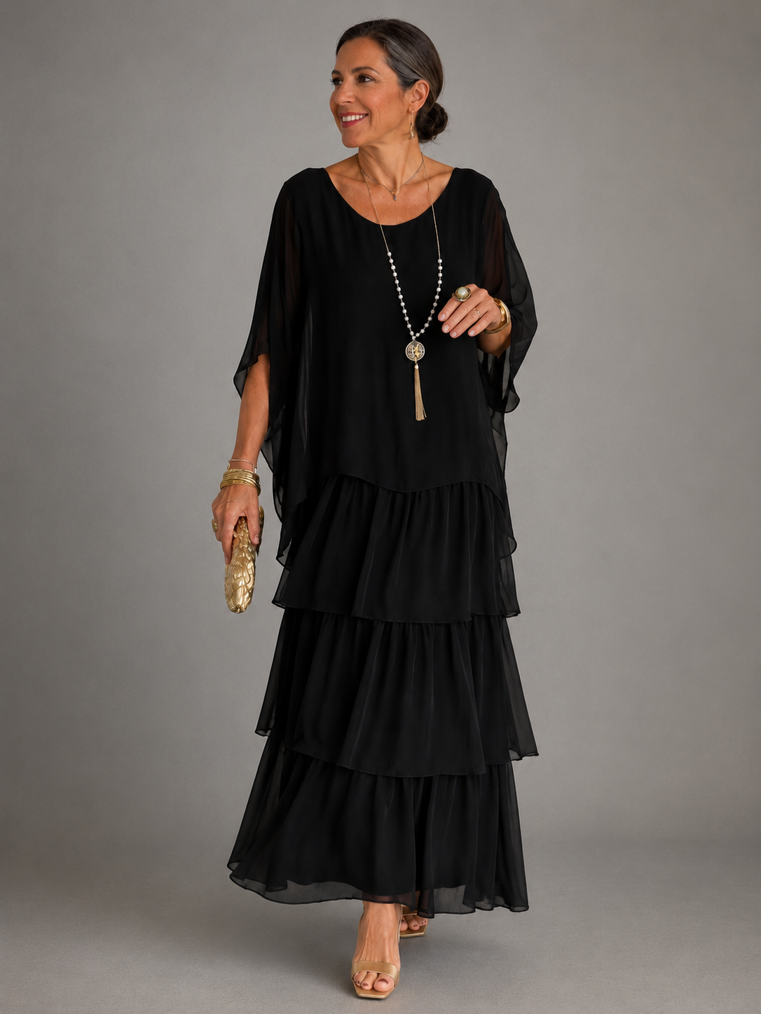 Elsa | Robe Maxi Élégante et Fluide