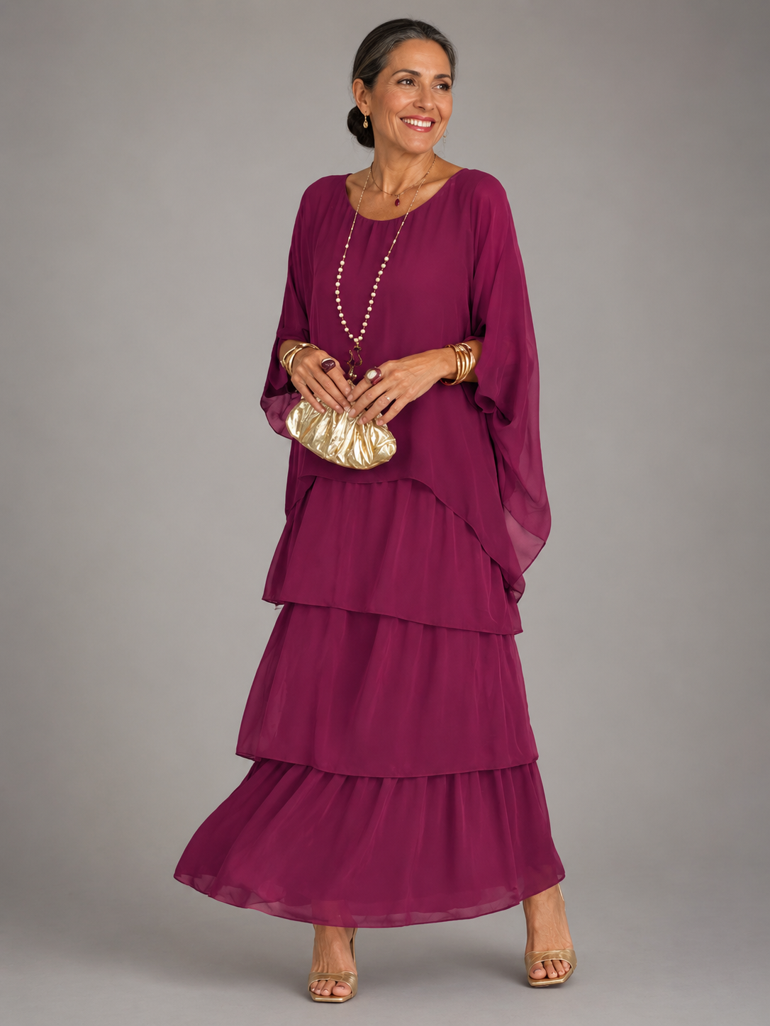 Elsa | Robe Maxi Élégante et Fluide