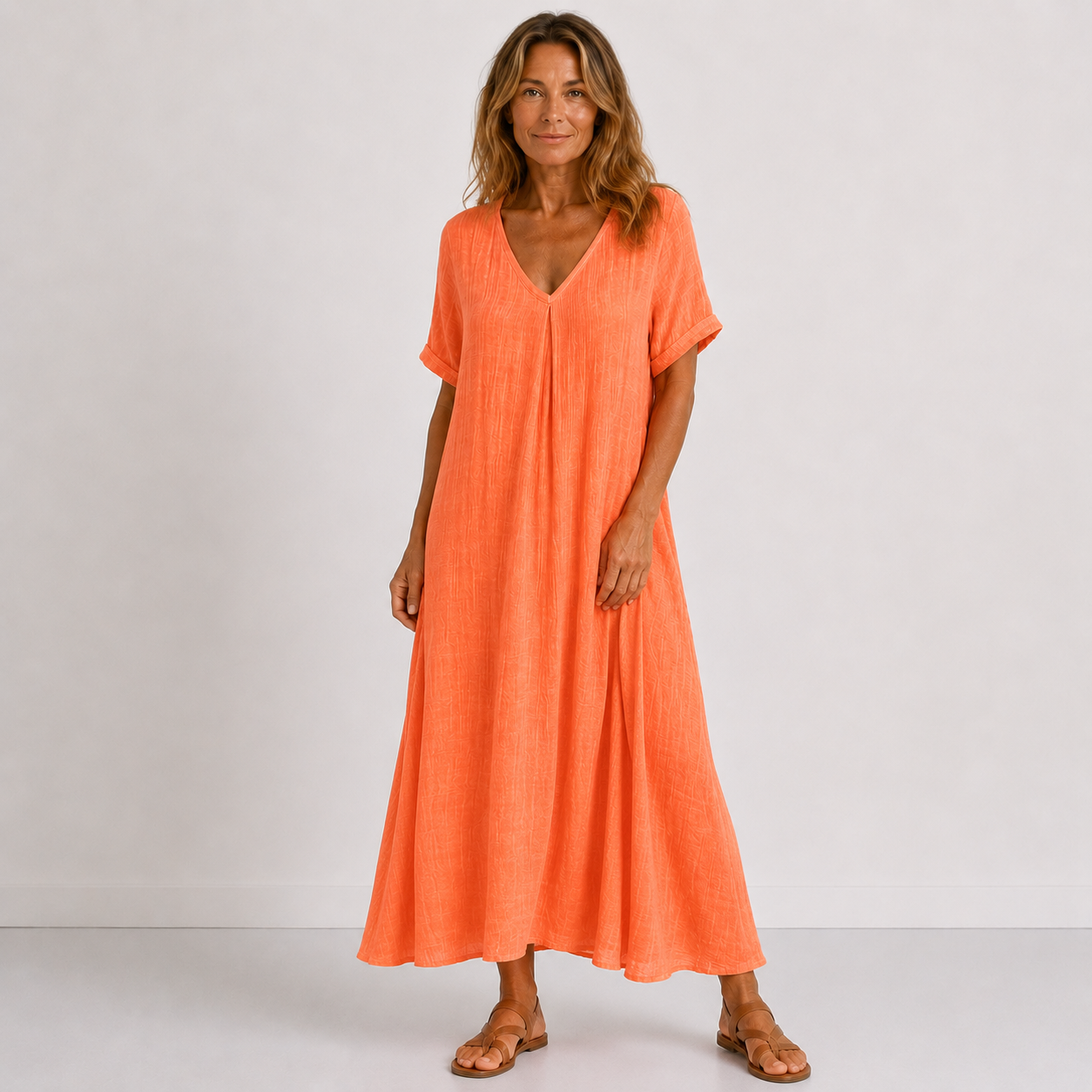 Alice - Robe longue fluide
