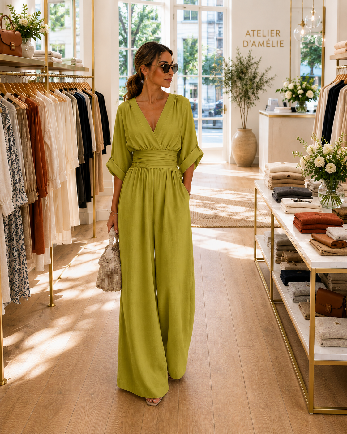 Combinaison V-Neck Essentielle Adele