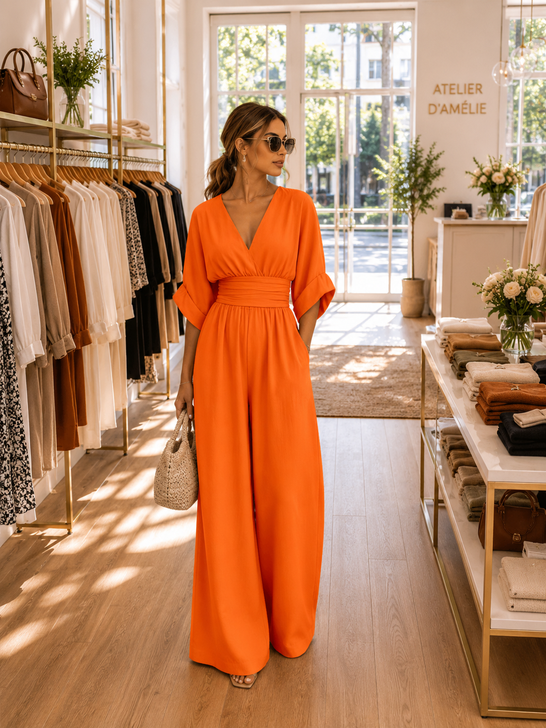 Combinaison V-Neck Essentielle Adele