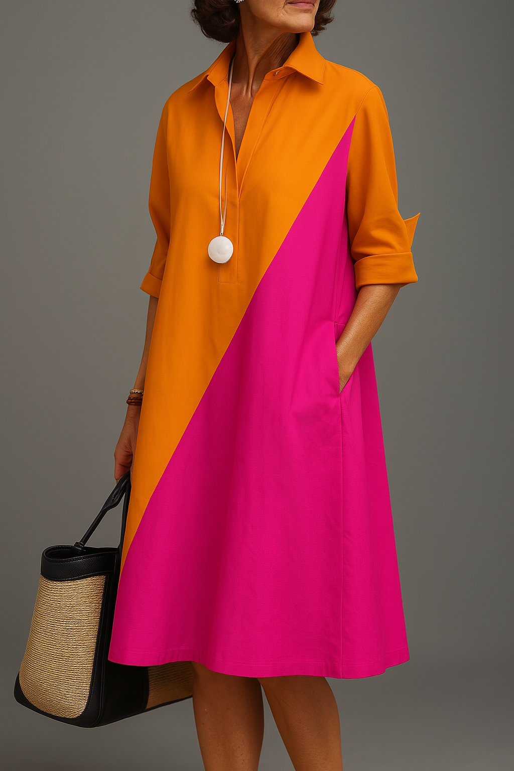 Marie | Robe midi élégante et raffinée