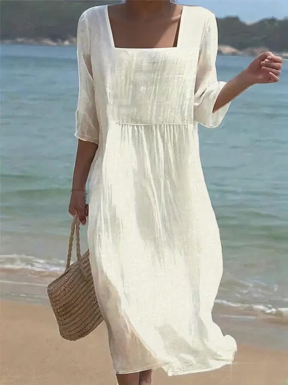 Robe à motifs floraux
