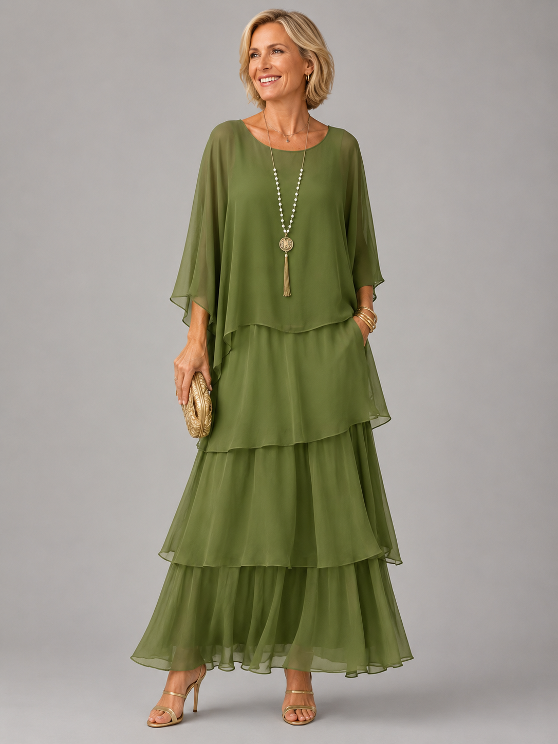Elsa | Robe Maxi Élégante et Fluide
