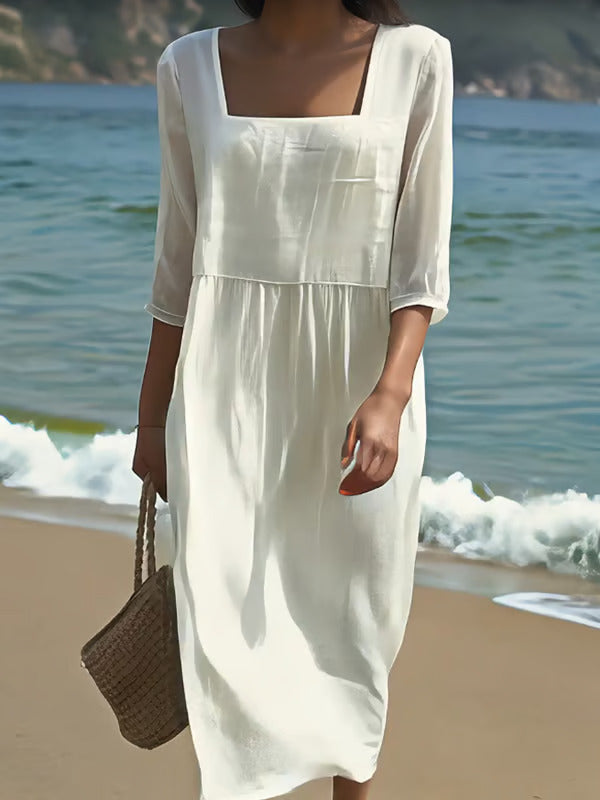 Robe à motifs floraux