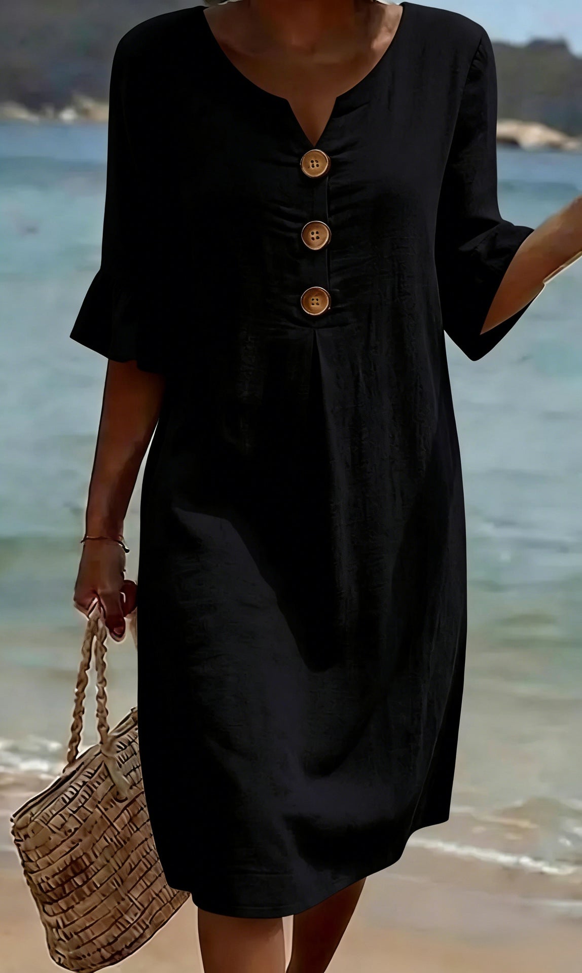 Robe avec motif floral