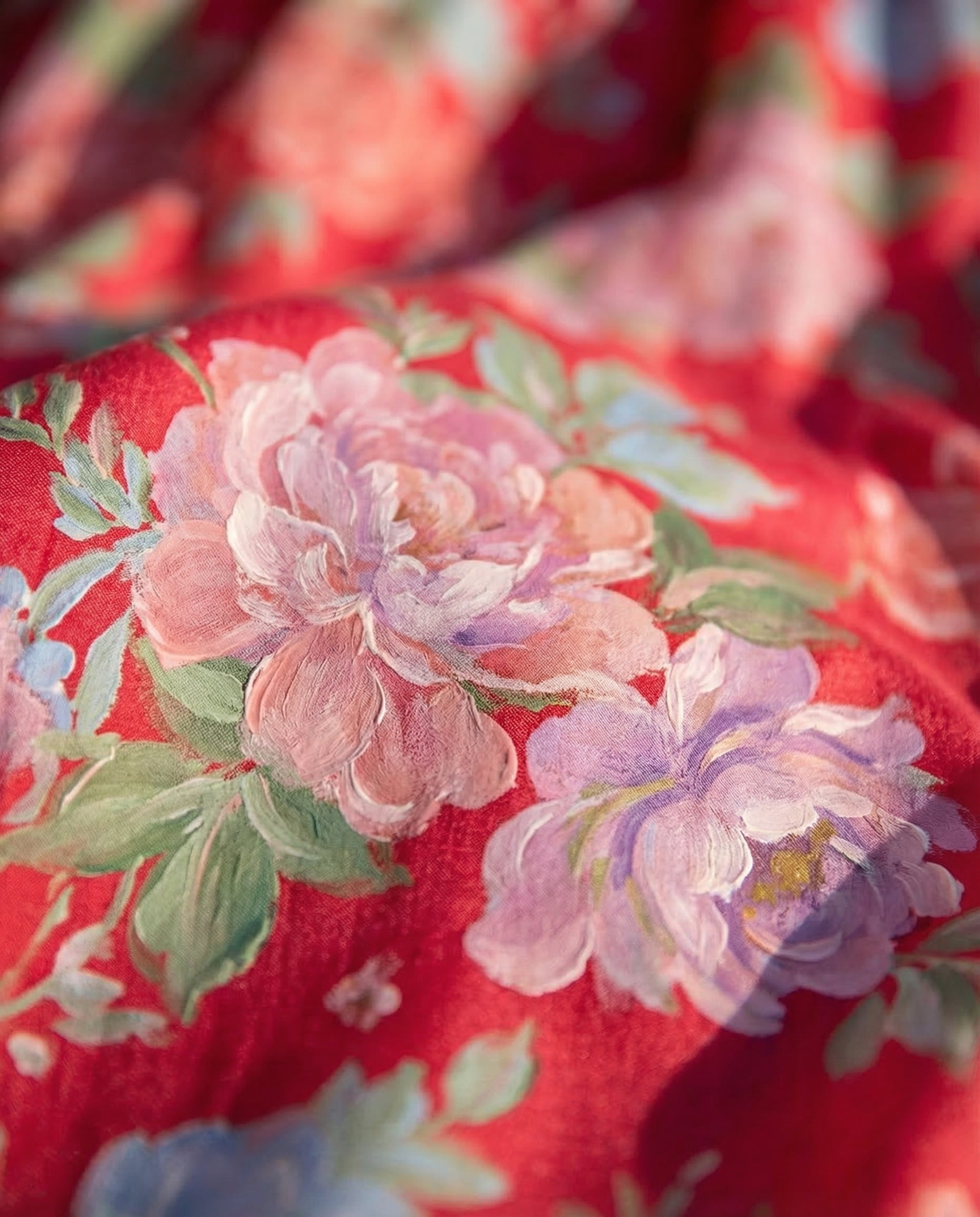 Chloé | Robe d'été élégante à fleurs en V