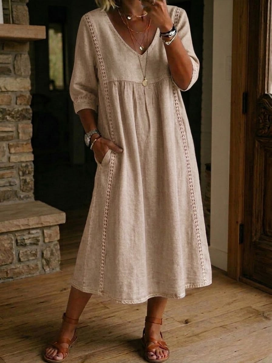 Roxane | Robe maxi décontractée et confortable