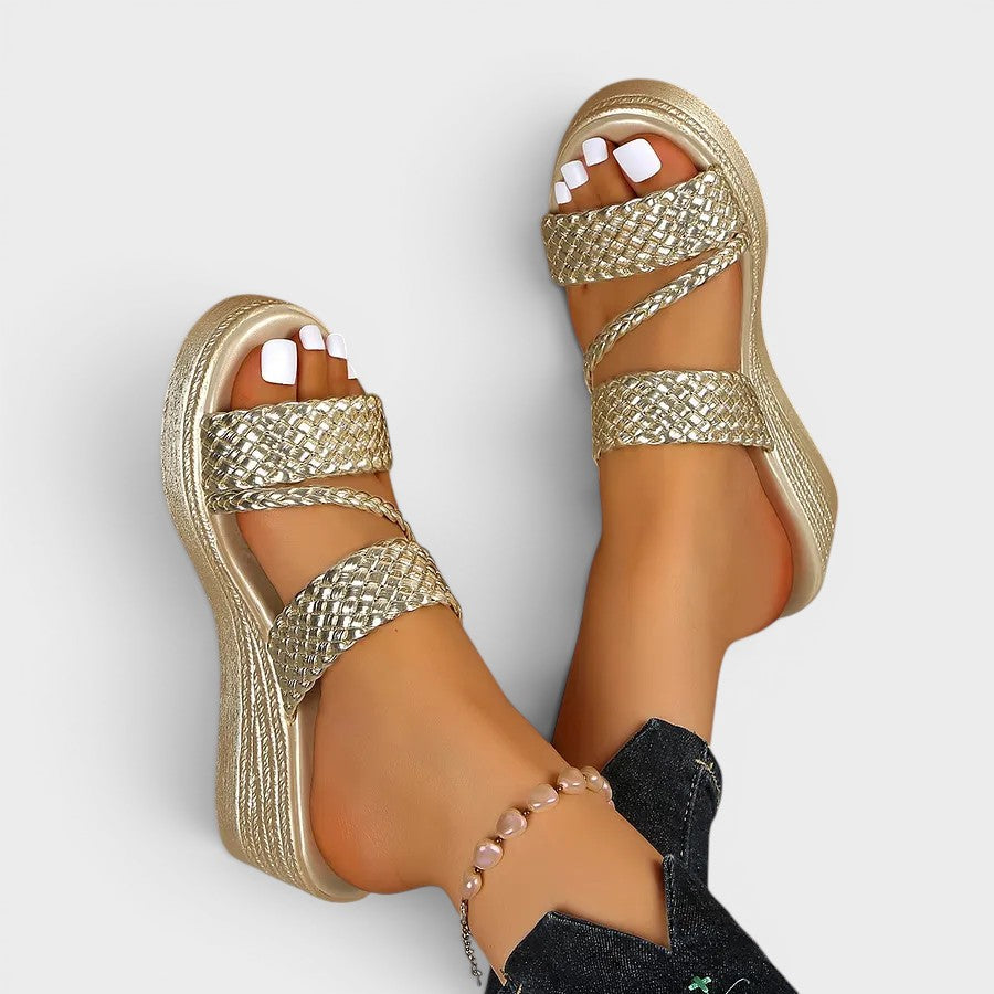 Eugénie | Sandales à plateforme confortables