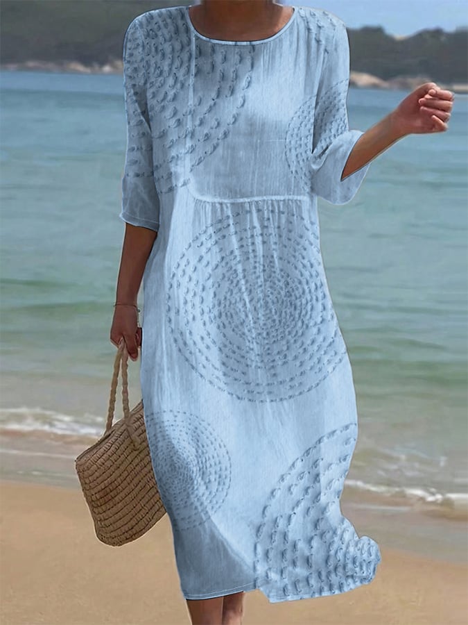 Robe à motifs floraux