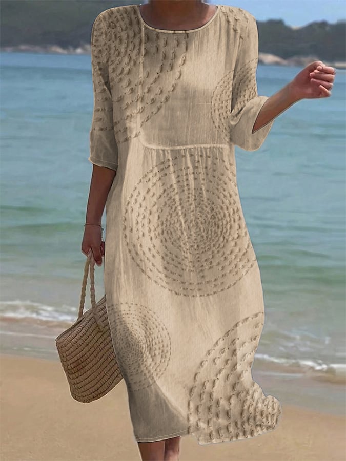 Robe avec motif floral