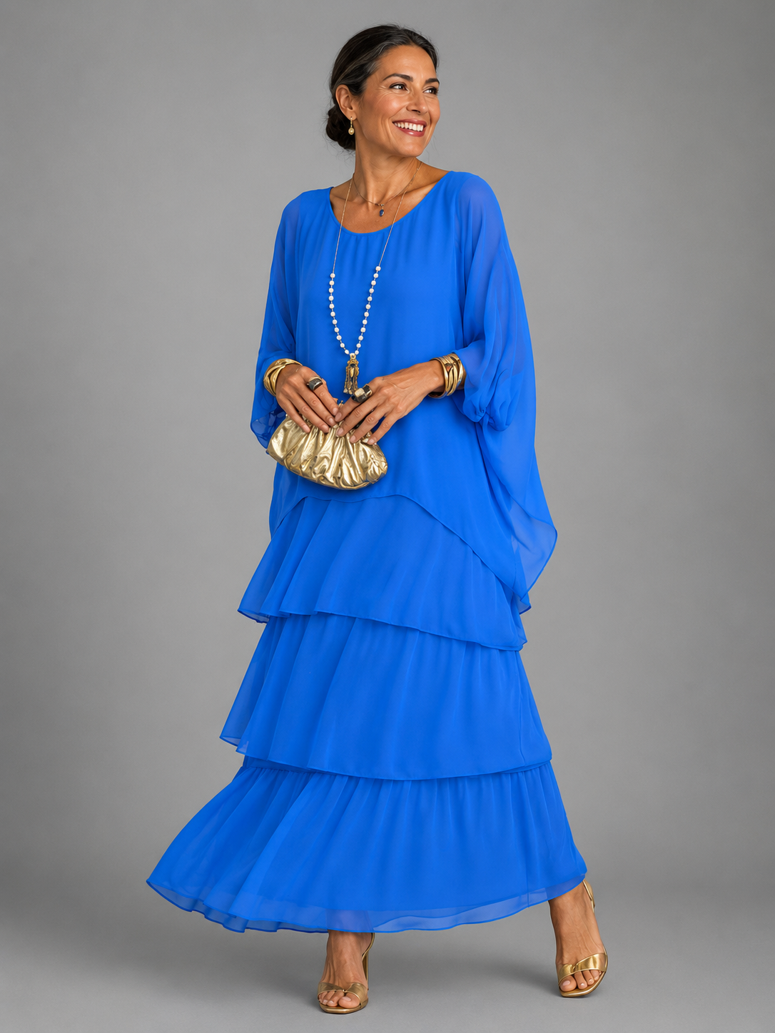 Elsa | Robe Maxi Élégante et Fluide