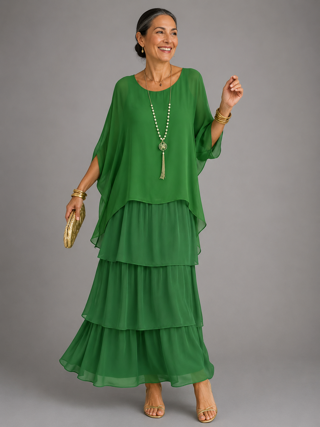 Elsa | Robe Maxi Élégante et Fluide
