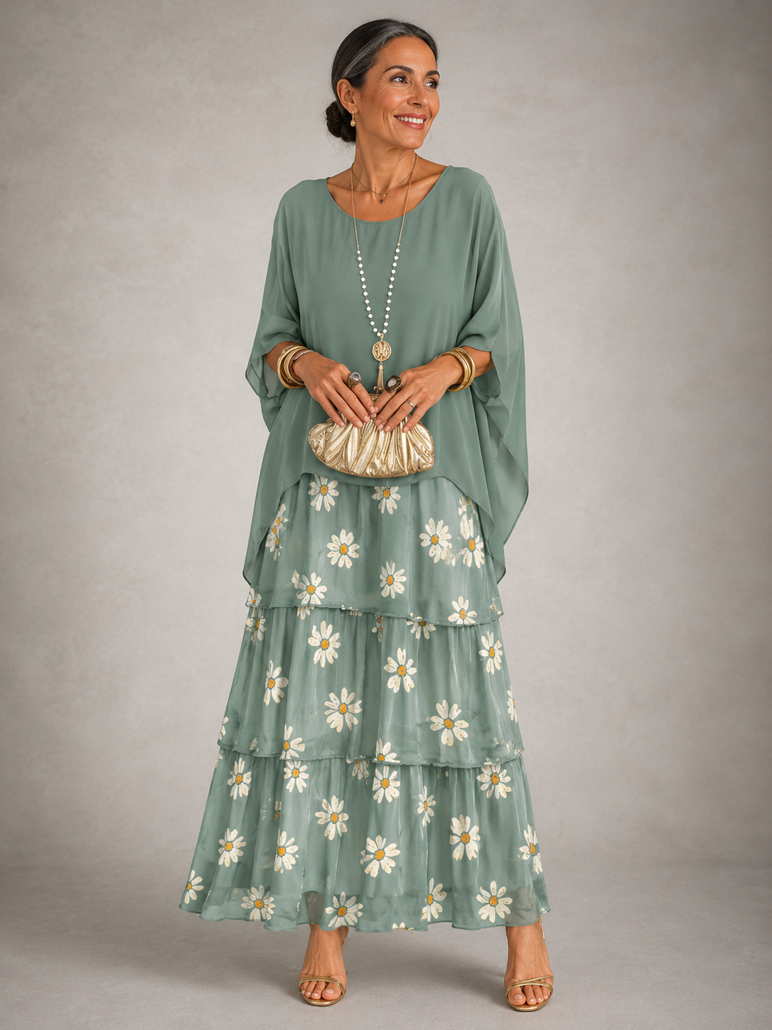 Elsa | Robe Maxi Élégante et Fluide