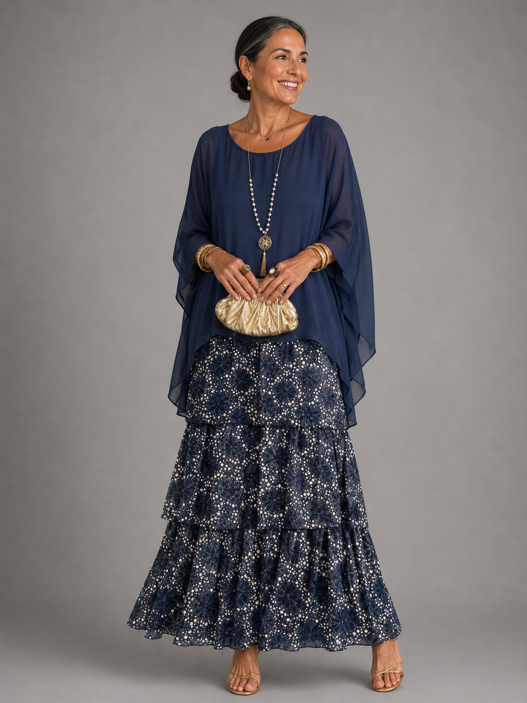 Elsa | Robe Maxi Élégante et Fluide