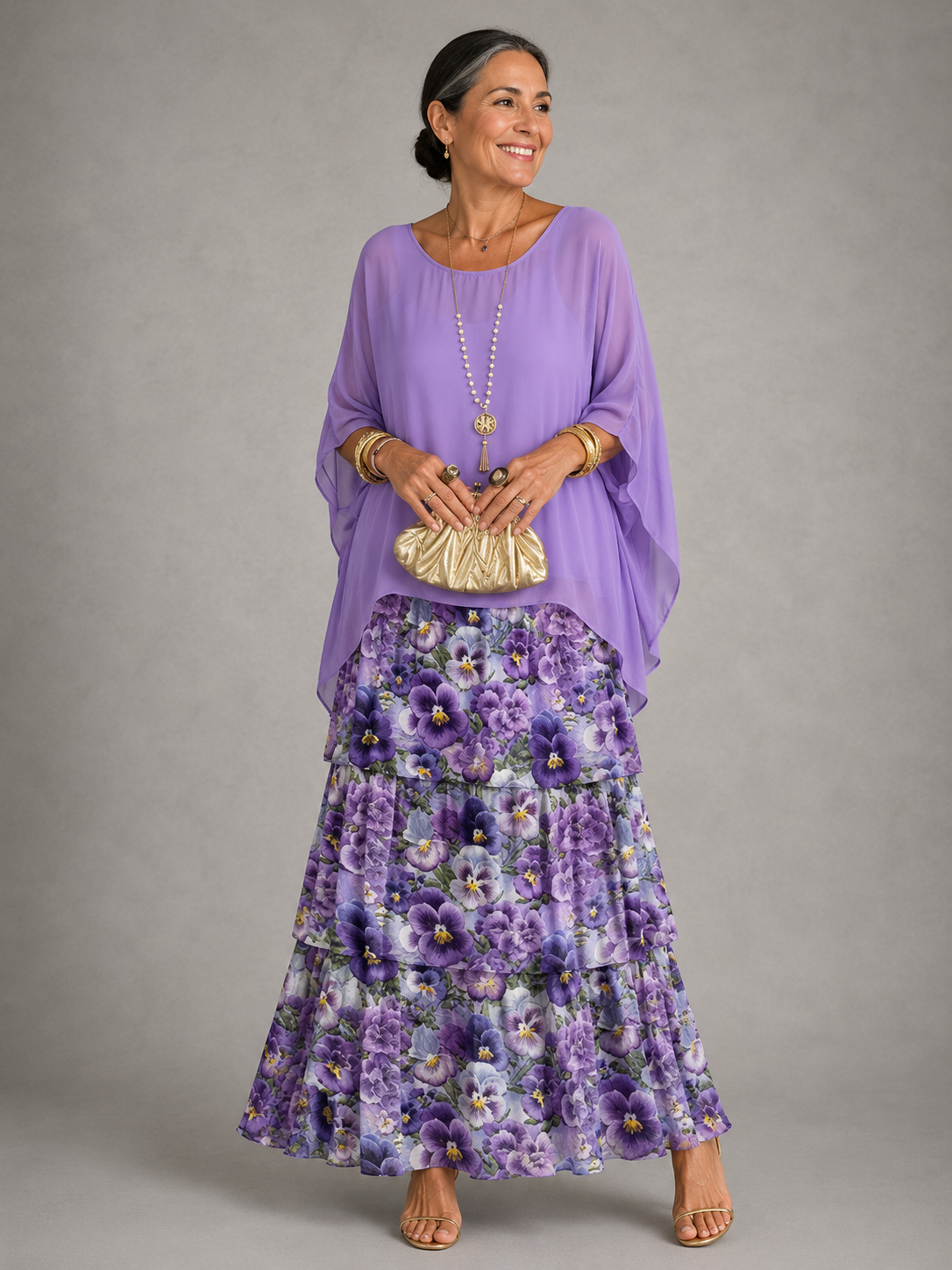 Elsa | Robe Maxi Élégante et Fluide