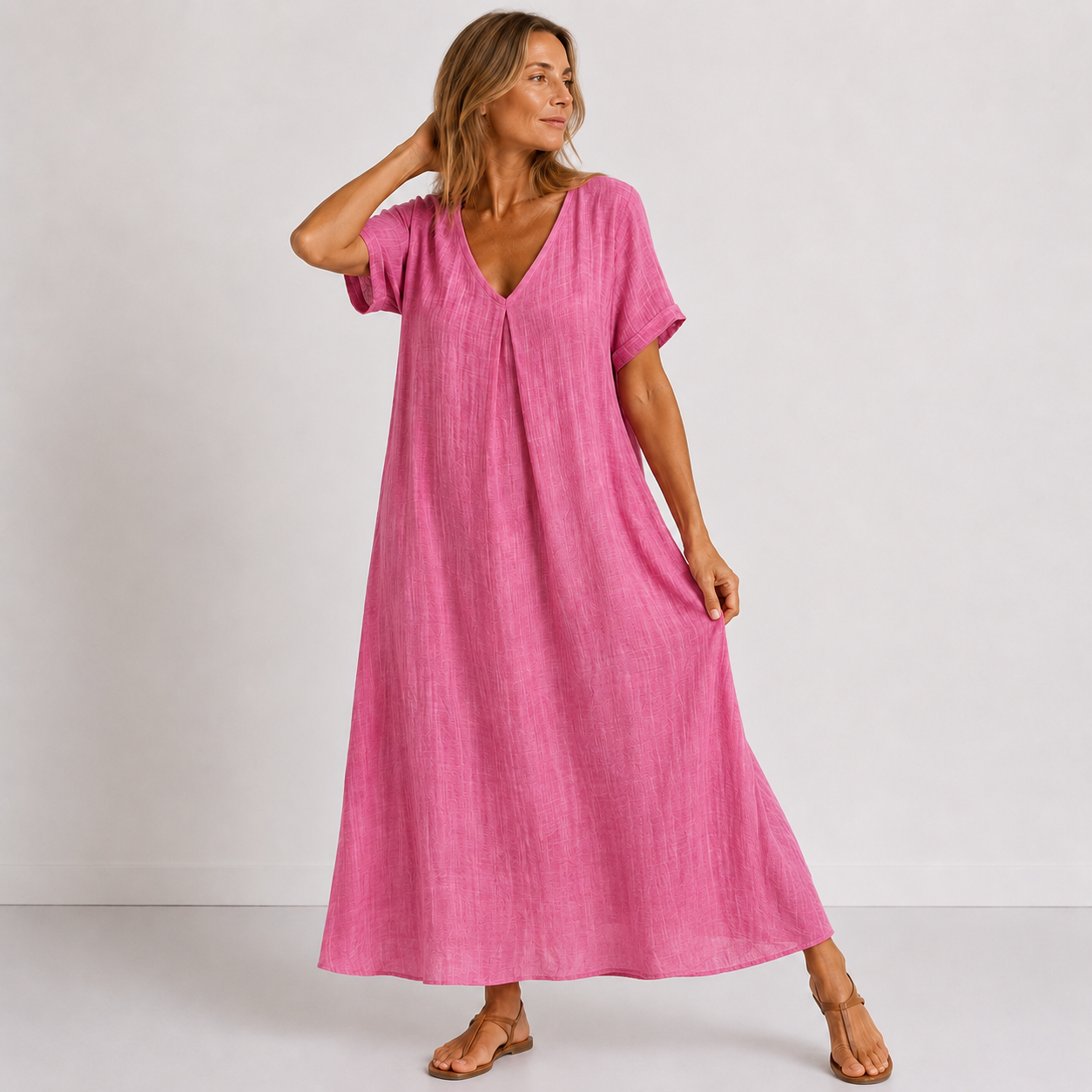 Alice - Robe longue fluide