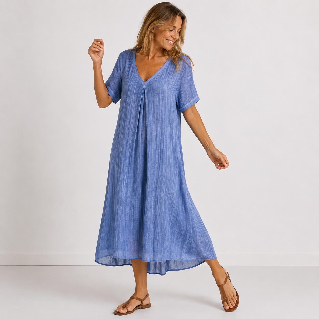 Alice - Robe longue fluide