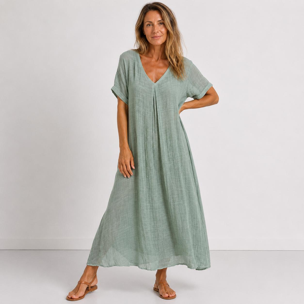 Alice - Robe longue fluide