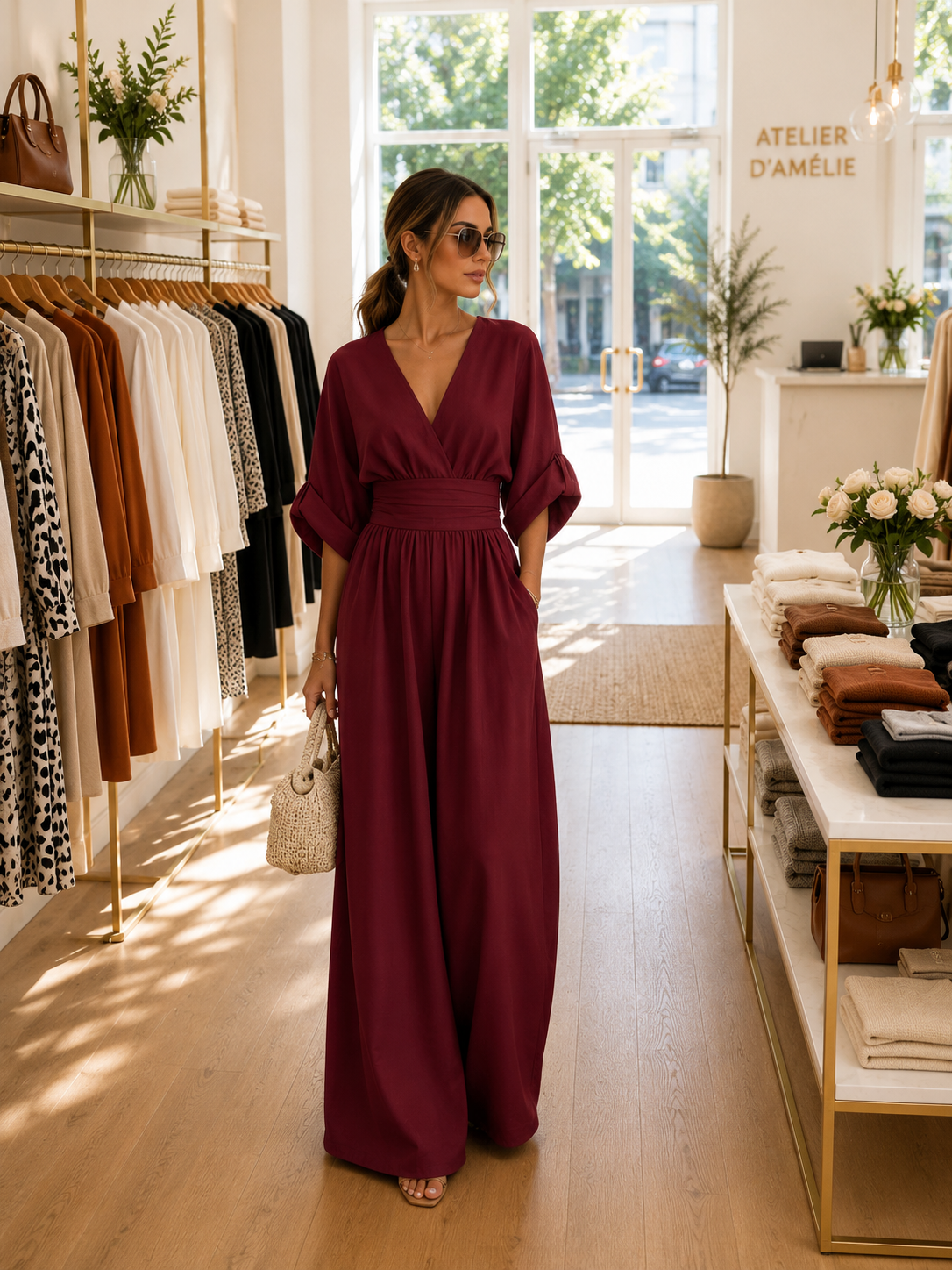 Combinaison V-Neck Essentielle Adele