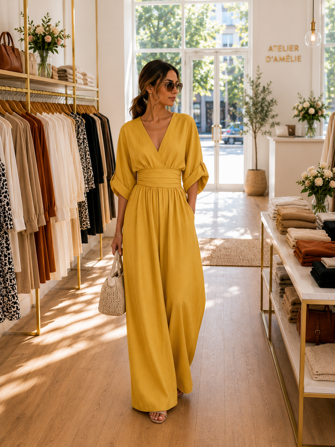 Combinaison V-Neck Essentielle Adele
