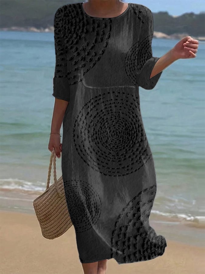 Robe à motifs floraux