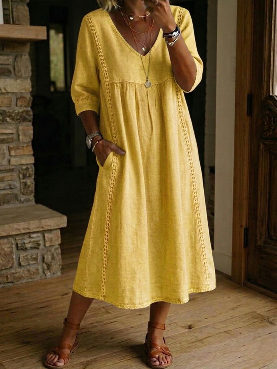 Roxane | Robe maxi décontractée et confortable