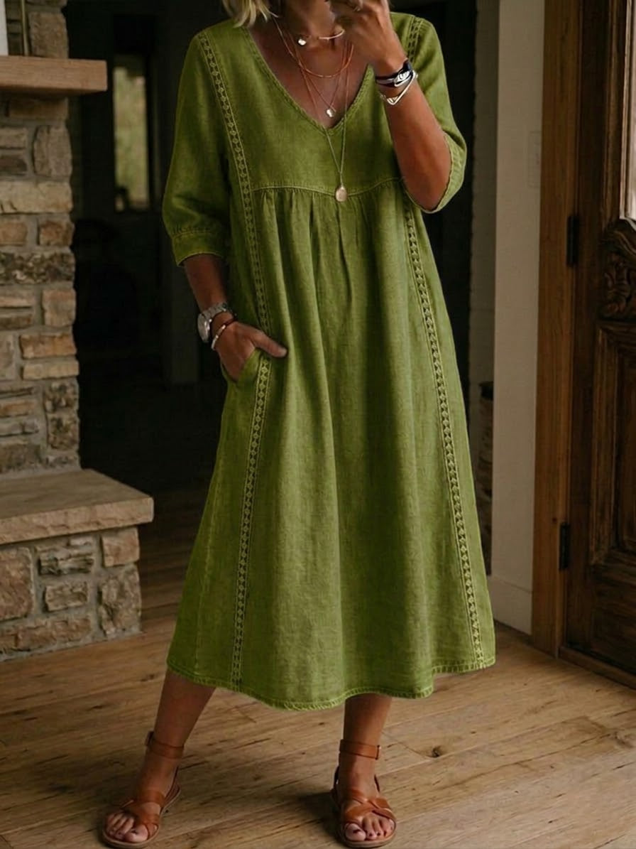 Roxane | Robe maxi décontractée et confortable