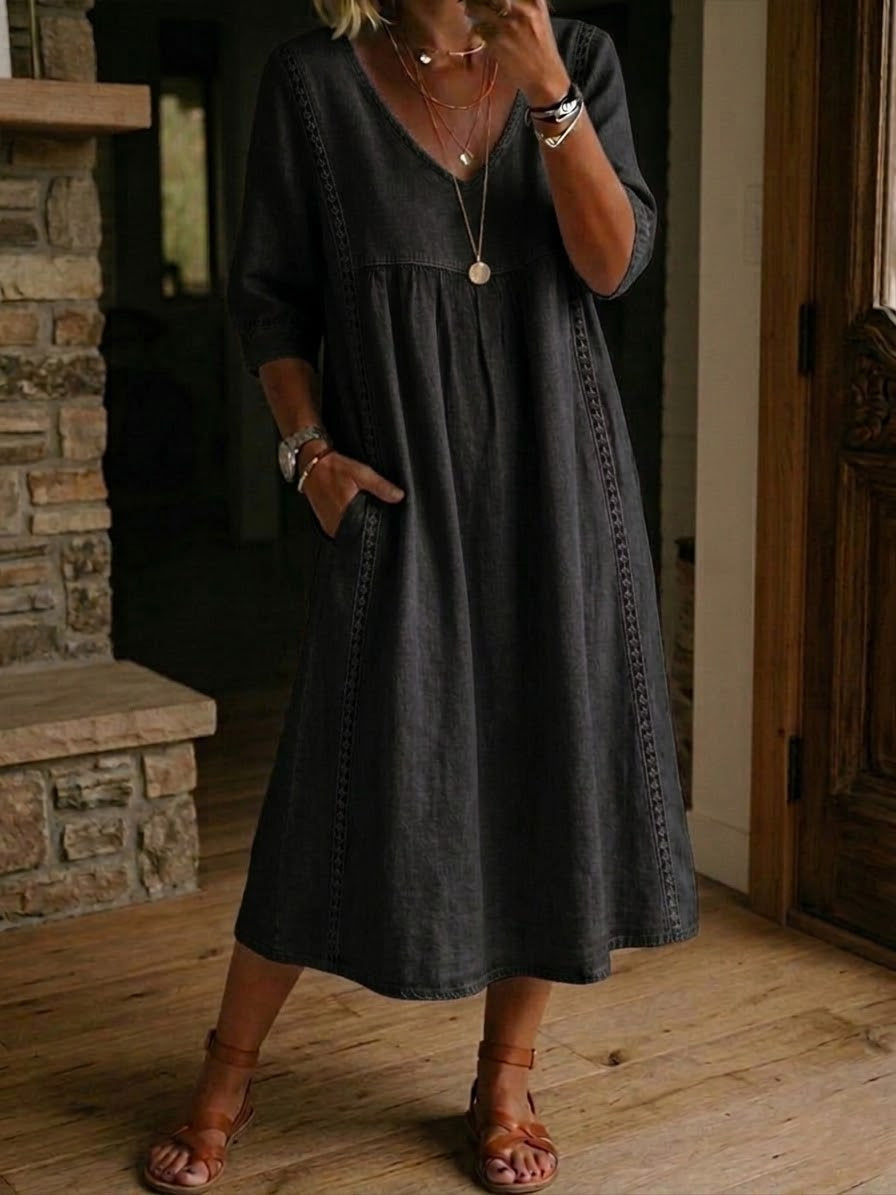Roxane | Robe maxi décontractée et confortable