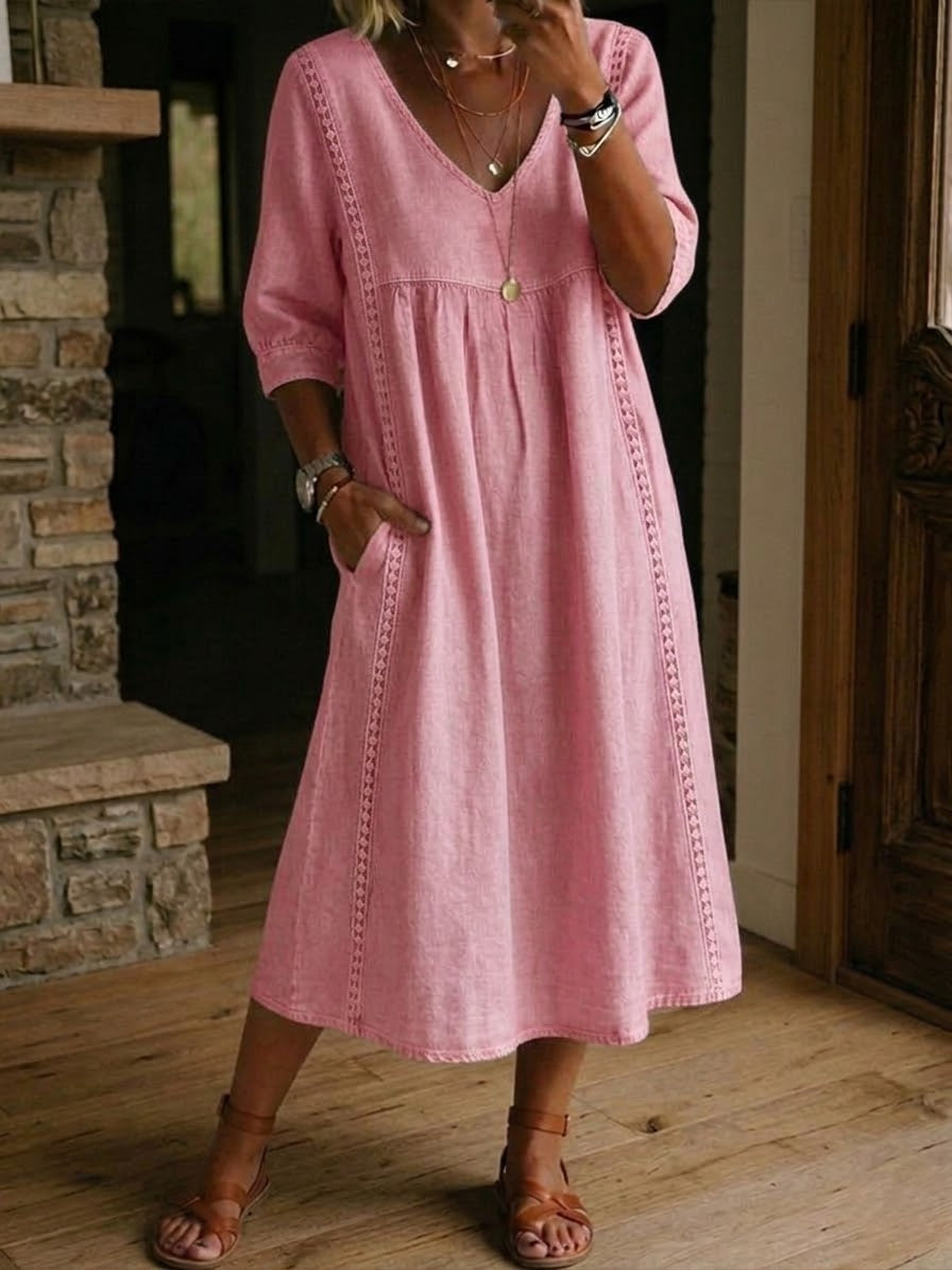 Roxane | Robe maxi décontractée et confortable