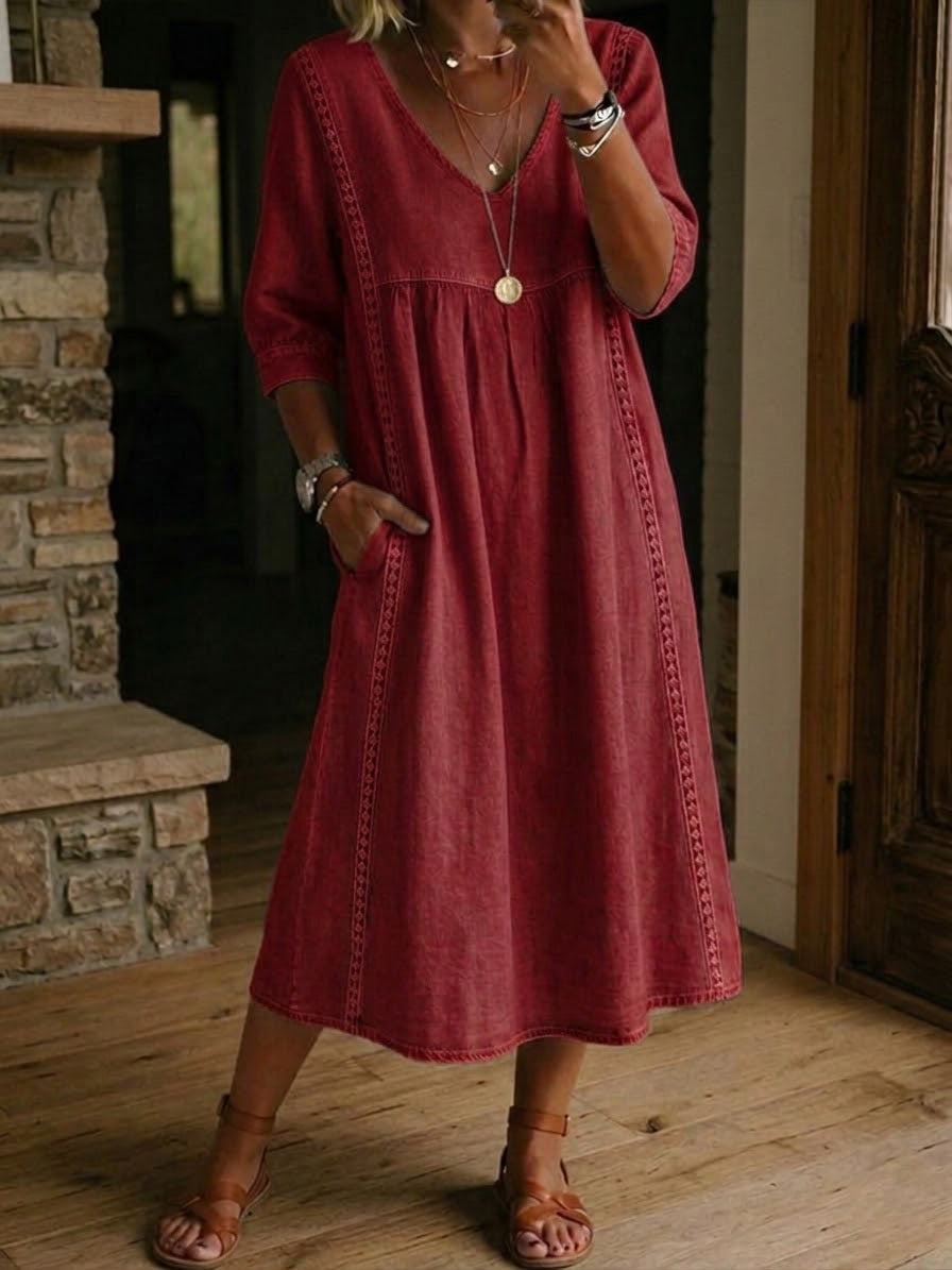 Roxane | Robe maxi décontractée et confortable
